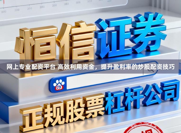 网上专业配资平台 高效利用资金，提升盈利率的炒股配资技巧